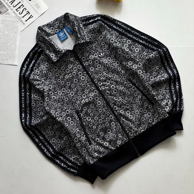 adidas 아디다스 플라워 파이어버드 트랙탑 져지 