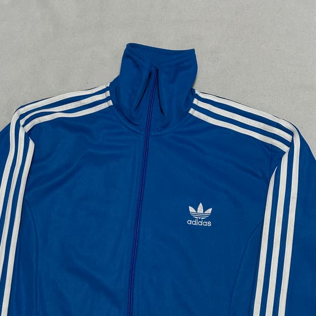 2XL 아디다스 파이어버드 블루 트랙탑