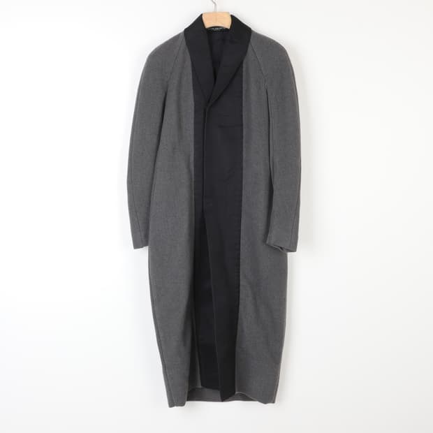 4 / Rick Owens 릭오웬스 투톤 롱코트