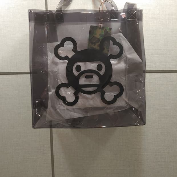 [OS] 베이프 파이레츠 베이비마일로 PVC 클리어 크로스백