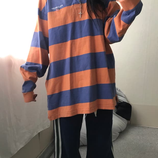 폴로 90s 럭비티셔츠