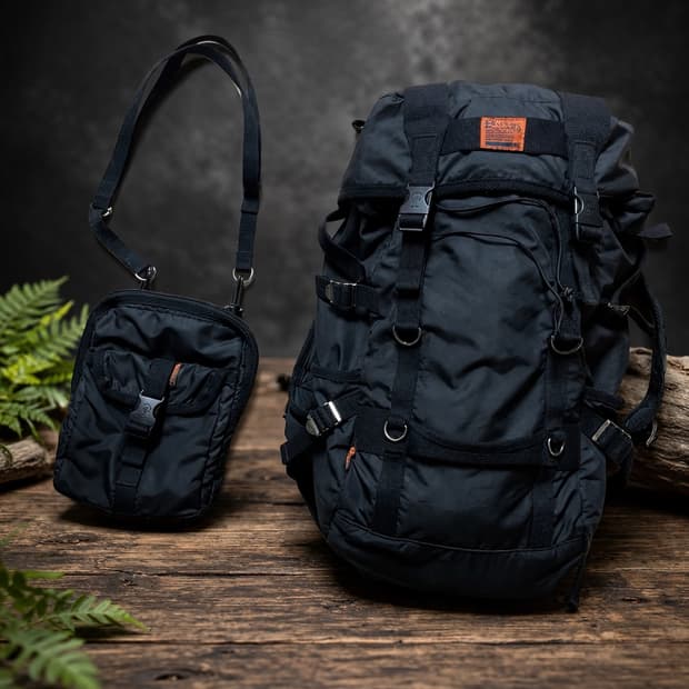 2000s 올드스쿨 라이프가드 가방