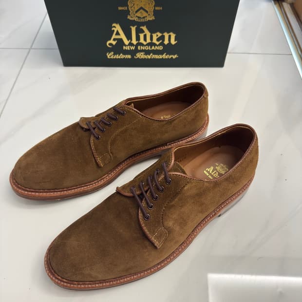 [9.5D] 알든 A3410 스너프 스웨이드 블러처