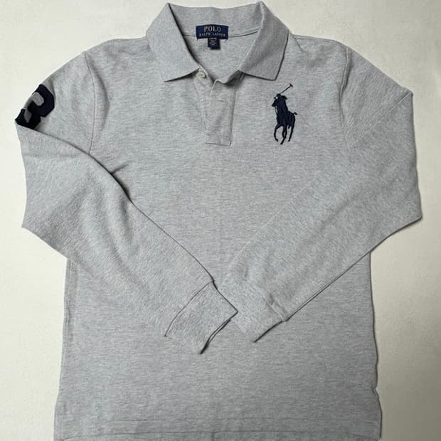 폴로 빅포니 카라 긴팔L