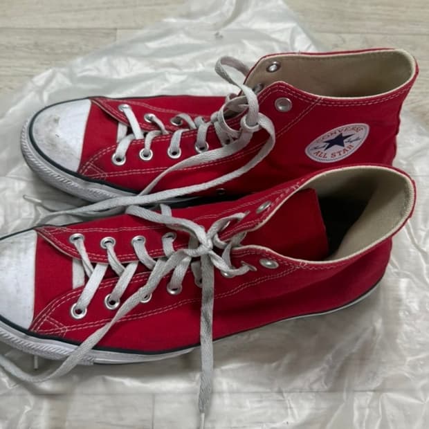 컨버스 하이탑 레드 290