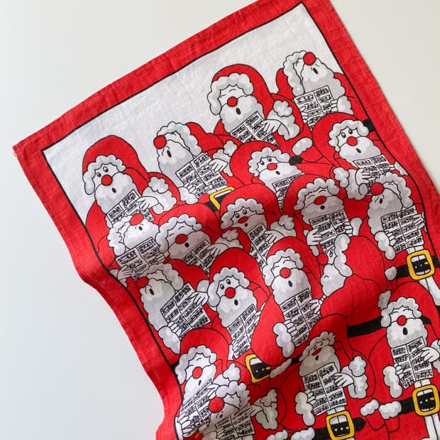 유럽 빈티지 패브릭 (Santa)
