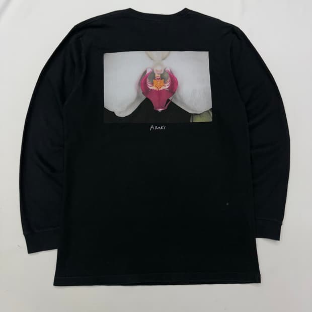 Supreme × Araki 플라워 포토 롱슬리브 긴팔티