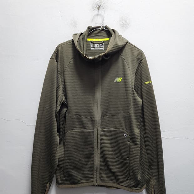 뉴발란스 운동용 기모 후드집업 트랙탑