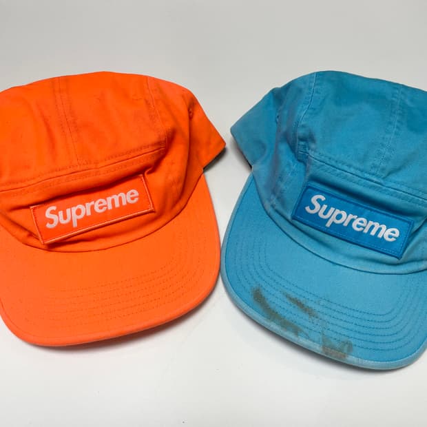 슈프림 워싱 치노 2종 캠프캡
