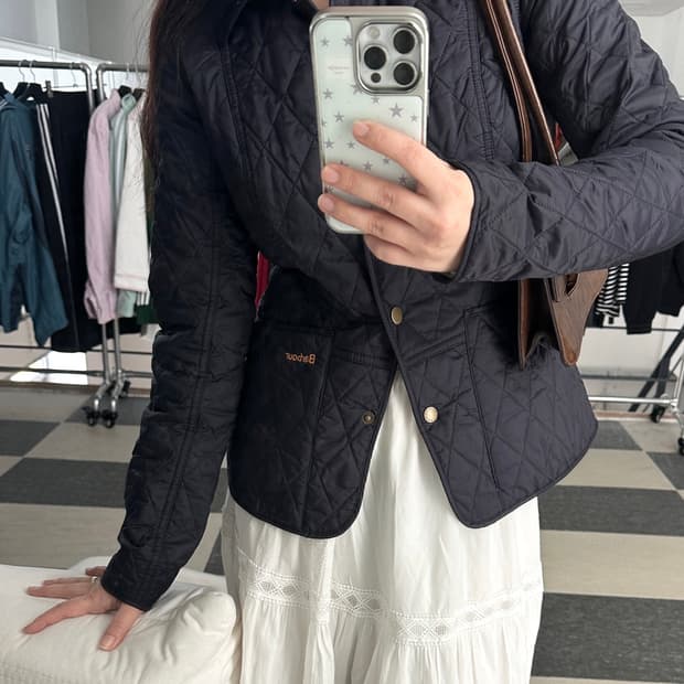 바버 썸머 리데스데일 퀼팅 자켓 