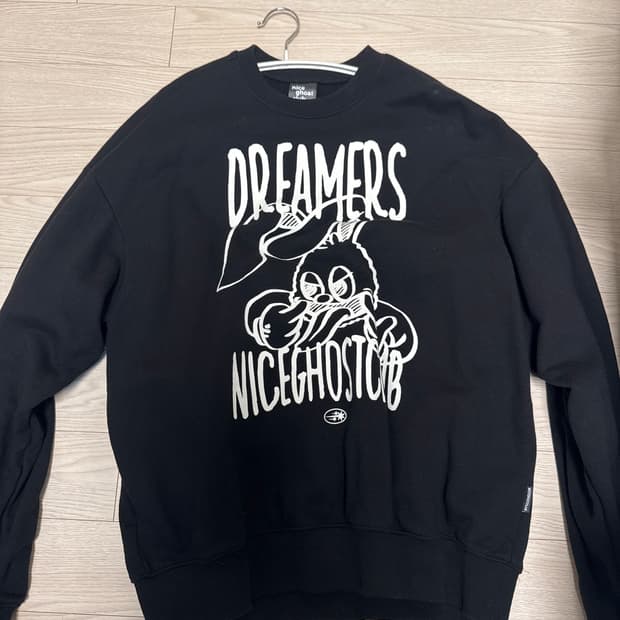 나이스고스트클럽 맨투맨 m