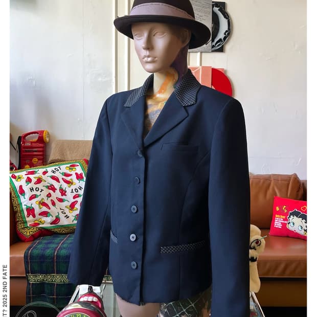 TSUMORI CHISATO Navy Tailored Jacket