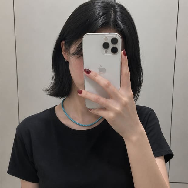 캐주얼 비즈 목걸이