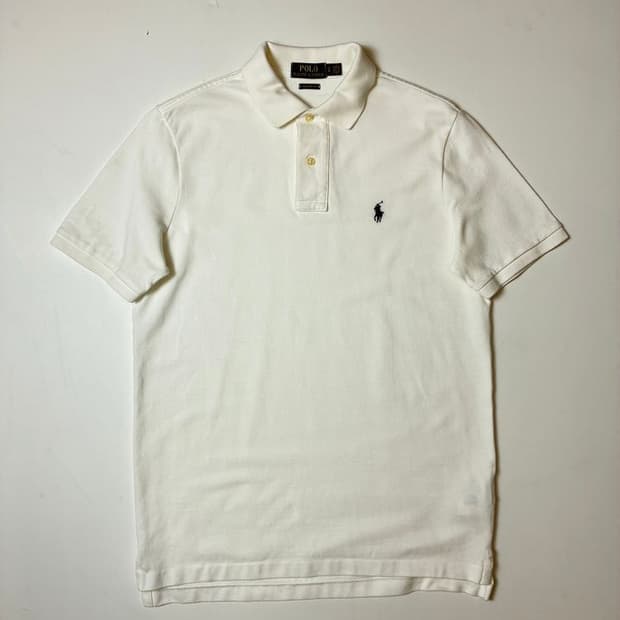 폴로 랄프로렌 클래식핏 포니 자수 카라 반팔 티셔츠PN9600