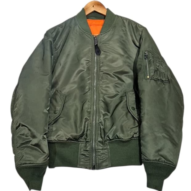 알파인더스트리 리버시블 봄버 자켓 