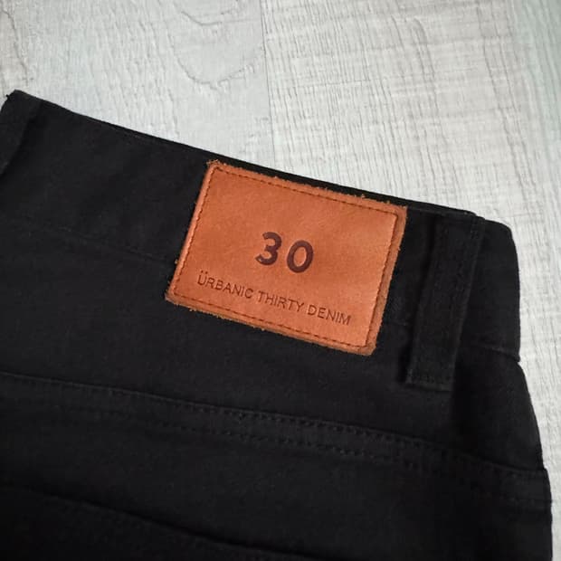 urbanic30 얼바닉 블랙 코튼 팬츠