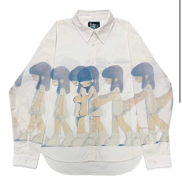 Graphic cotton shirt