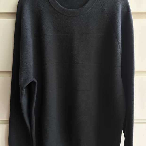 [M] Theory 띠어리 자고 니트 블랙