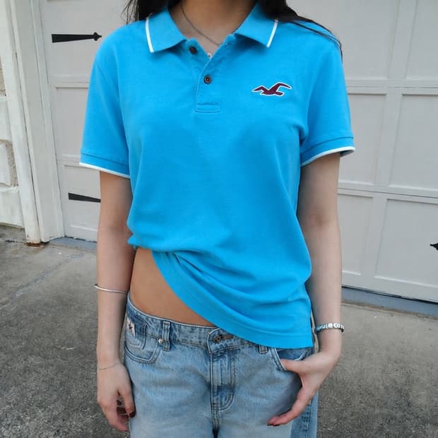 홀리스터 아쿠아블루 카라티