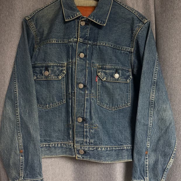 90s 리바이스 LVC 71507 XX 타입2 자켓 38 일본제조
