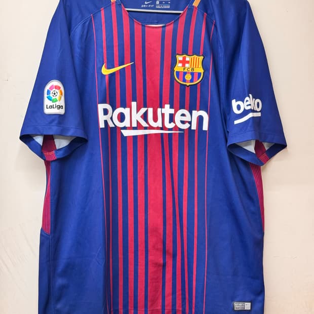 나이키 바르셀로나 17 18 사이즈 XL 유니폼