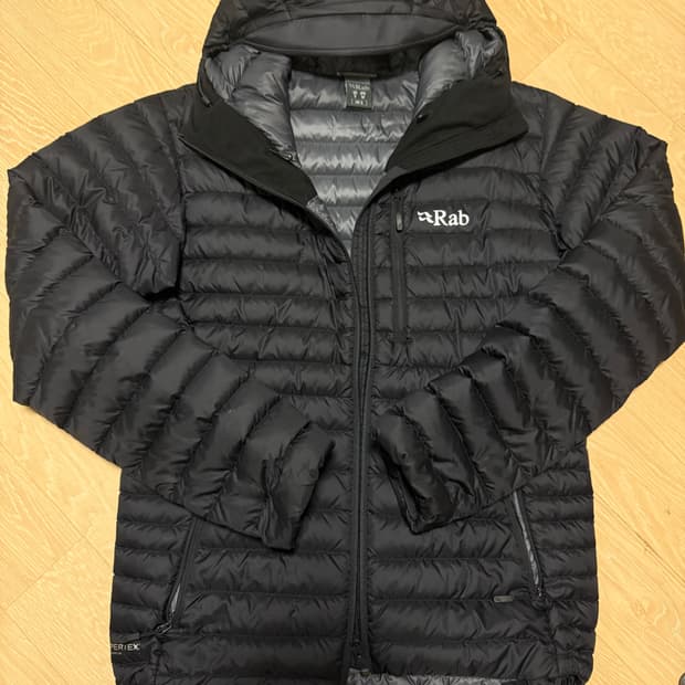 Rab 랩 마이크로라이트 알파인 자켓 블랙 S사이즈