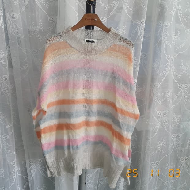 빔바이롤라 알파카 모헤어 니트 L