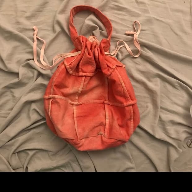 꼼데가르송 트리콧 숄더백