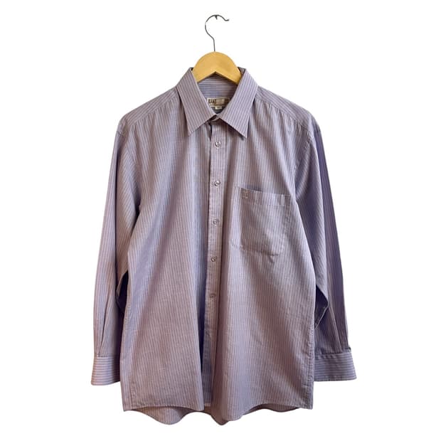 닥스 블루그레이 핀스트라이프 셔츠 105