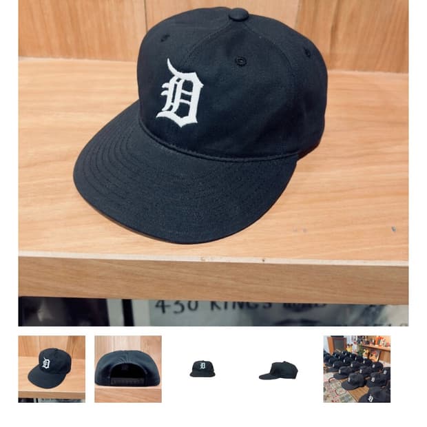 도넛리벤지 D LOGO CAP 새상품