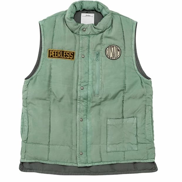 visvim STURGES DOWN BEST 비즈빔 패딩조끼 베스트