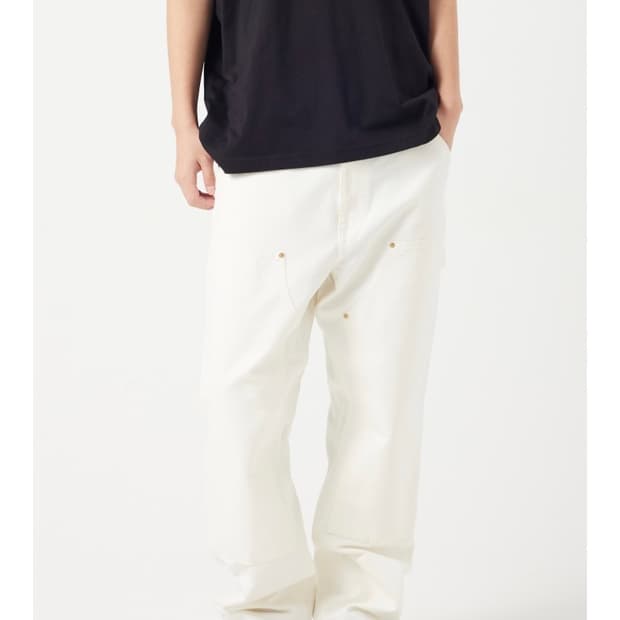 칼하트 더블니팬츠 크림 32