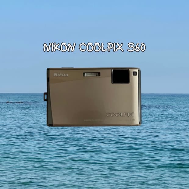 희귀컬러 ! 니콘 쿨픽스 S60 빈티지디카 디지털카메라