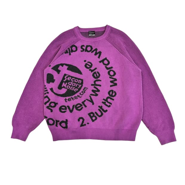 테켓 Off the record knit