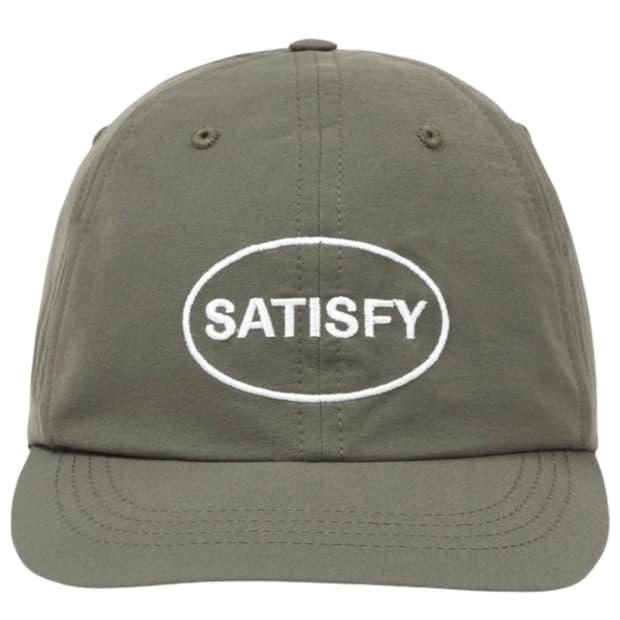 새티스파이 피스쉘 러닝캡 올리브