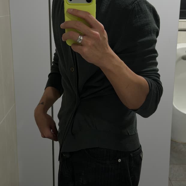 르메르 트위스트 가디건 s