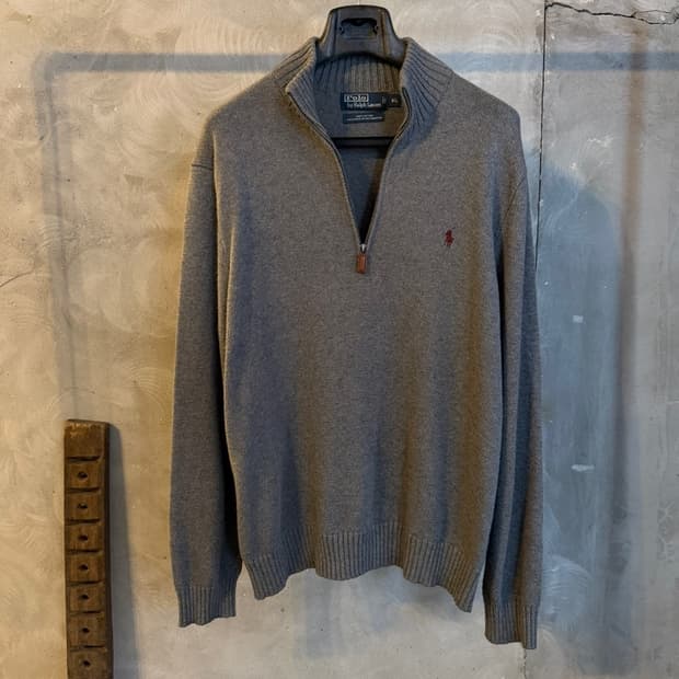폴로 랄프로렌 짚업 니트 105