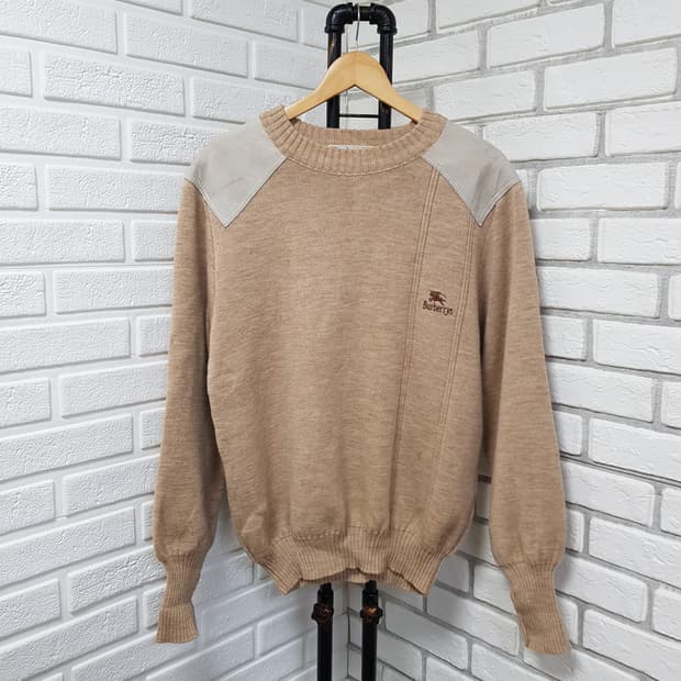 [L/정품] 빈티지 버버리 니트
