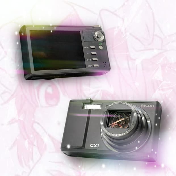[입문추천&필름색감!] 리코 CX1 블랙 디지털카메라