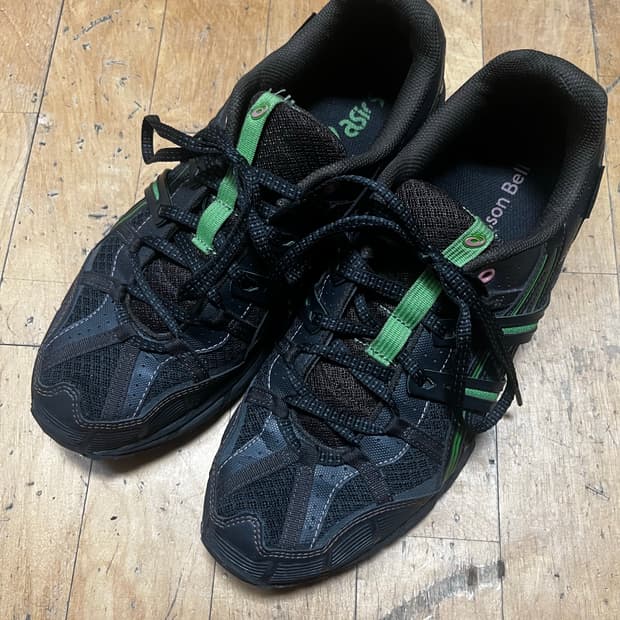 아식스 앤더슨벨 콜라보 젤 소노마 15-50 블랙/그린 285