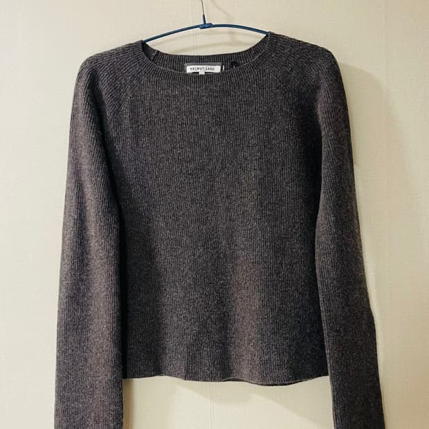 헬무트 랭 HELMUT LANG 캐시미어 니트 XS 가볍고 포근 따뜻해요