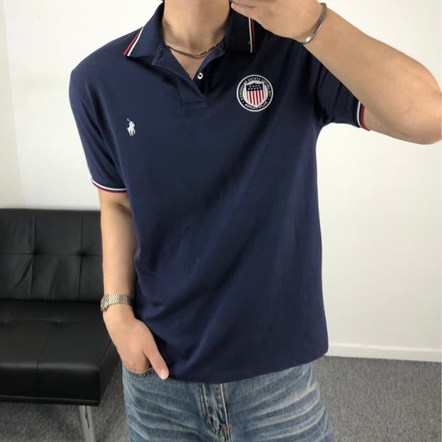 폴로 정품 치프키프 usa pk 티 네이비