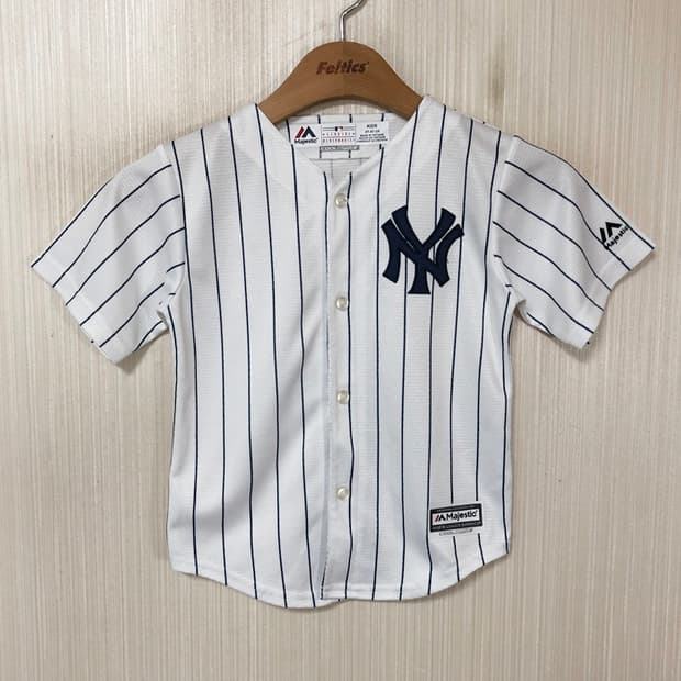 MLB 마제스틱 뉴욕양키스 홈유니폼/져지 4T(키즈)