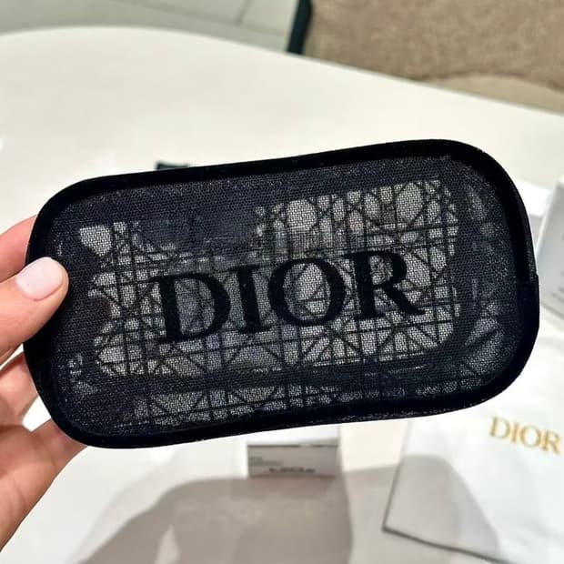 디올뷰티 까나쥬 매쉬 파우치