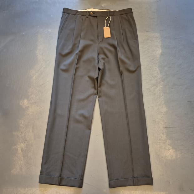 90s 에르메네질도 제냐 울 슬랙스