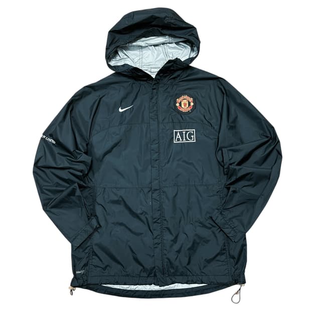✨ (바배) 나이키 08-09 맨유 AIG 블랙 바람막이 
