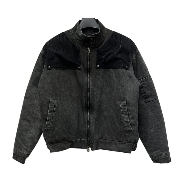 VTG 바이 어텐션 투웨이 숏 봄버 라이더 자켓 FREE