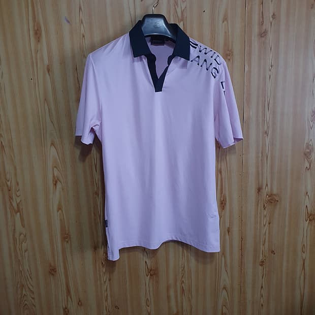 와이드앵글 반팔 카라티 100