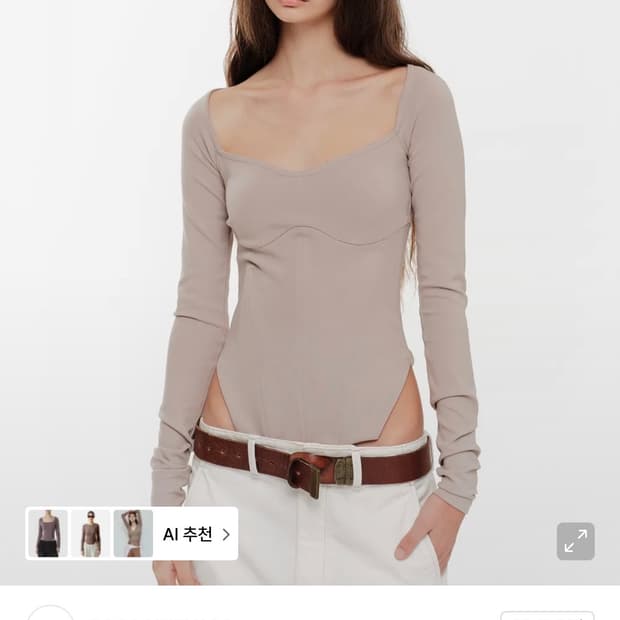 2000 아카이브스 EL CORSET TOP사요 