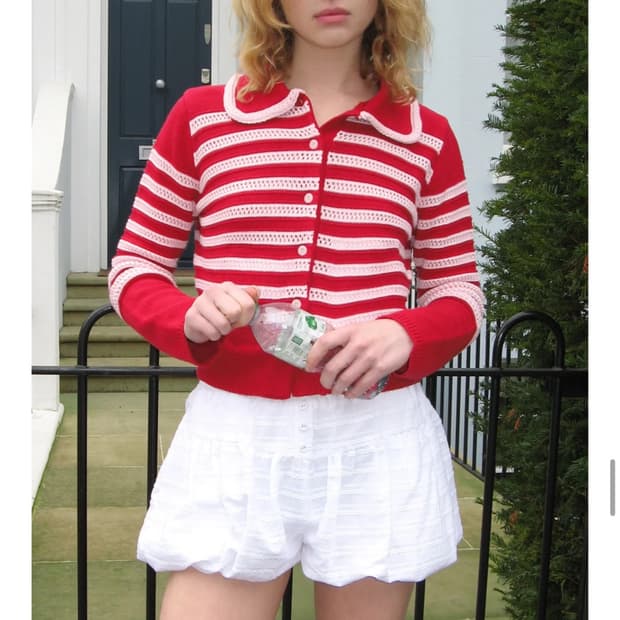 sinoon ballon shorts (White) 시눈 반바지